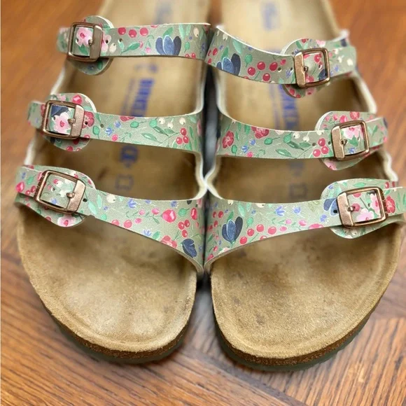 Birkenstock Floral Multi-Color Sandals - Picture 7 of 7